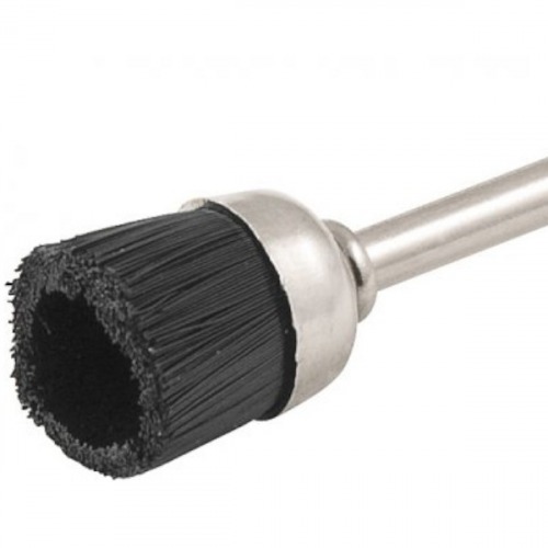 Escova tipo copo em nylon para micro ret�fica