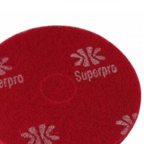 Disco restaurador 350 mm vermelho para enceradeira Super pro - 11035