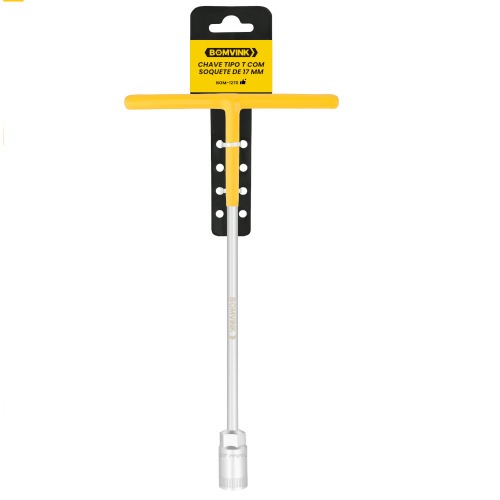 Chave canh�o 17 mm cabo tipo T - BOM-1270