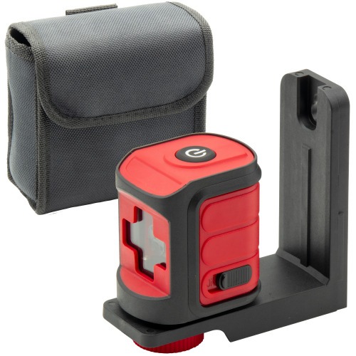 N�vel a laser verde 2 linhas alcance de 15 m com suporte magn�tico - NLC 816