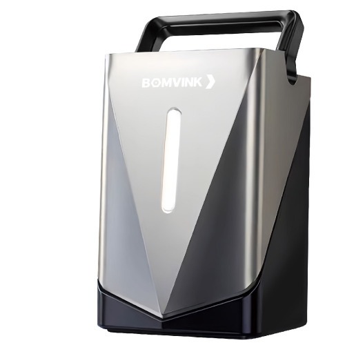 Auxiliar de partida port�til a bateria com compressor integrado e acess�rios - BOM-8910