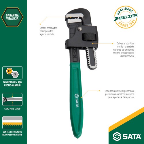 Chave para tubos 12 Chave para tubos 12