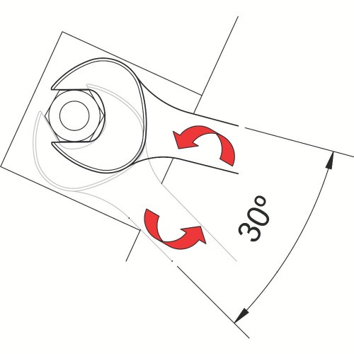 Jogo de chave combinada 1/4