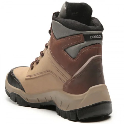 Botina bidensidade couro vaqueta com cadar�o - MAAG