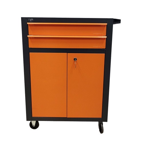 Carrinho para ferramentas com 2 gavetas e 2 portas - 91004