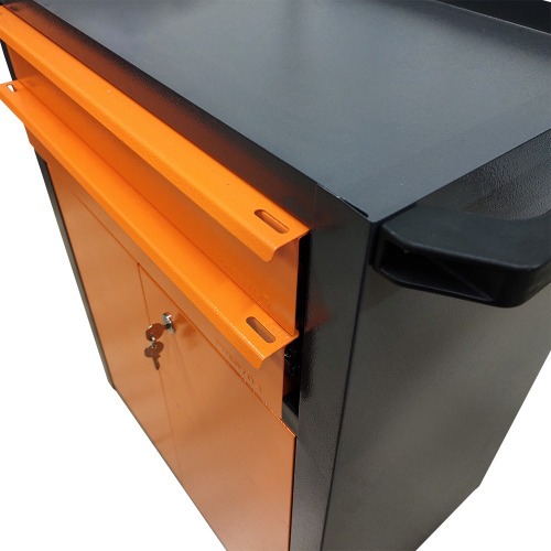 Carrinho para ferramentas com 2 gavetas e 2 portas - 91004