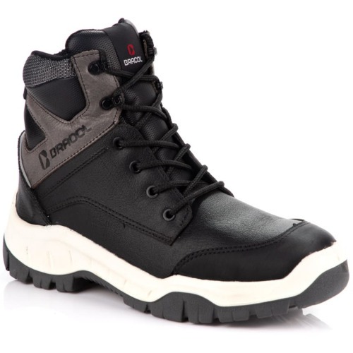 Botina bidensidade couro vaqueta com cadar�o - MAAG