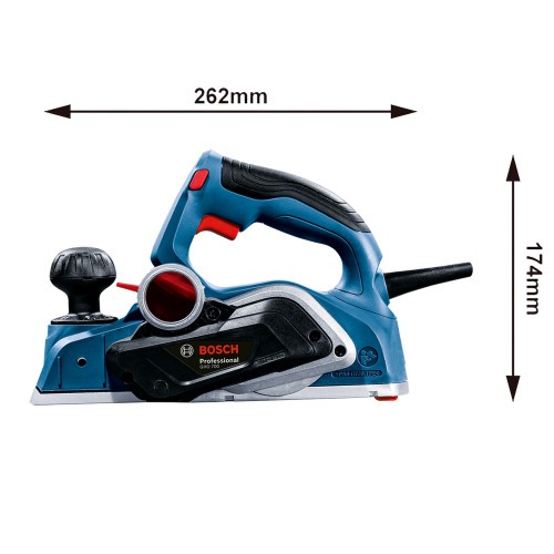 Plaina el�trica 700 watts corte por passada de 2,6 mm - GHO 700  220V
