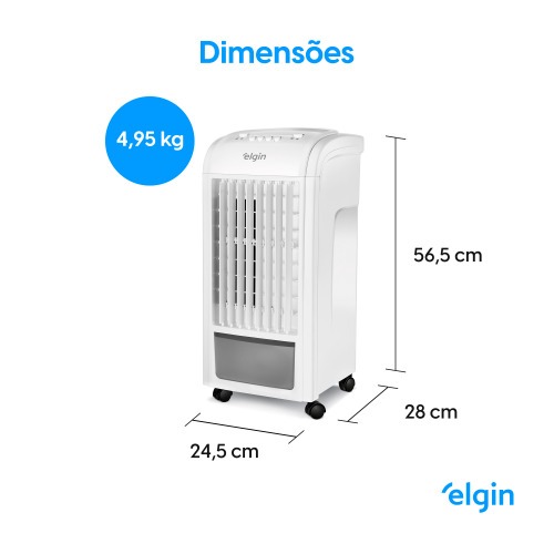 Climatizador de ar port�til 3,5L 3 em 1 - Smart  110V