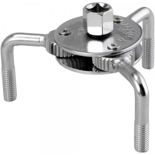 Saca filtro de �leo com 3 garras autoajust�veis abertura 64 a 120 mm