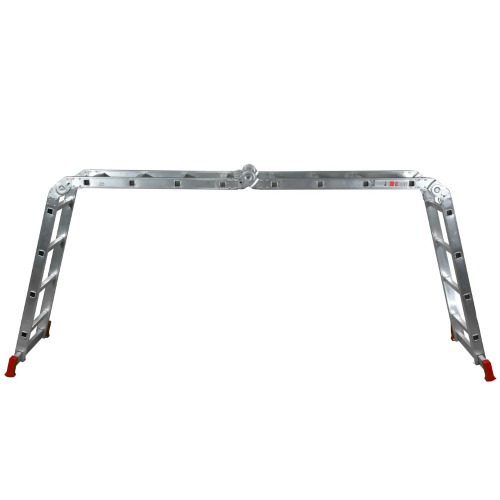 Escada multifuncional de alum�nio 4 x 4 com 16 degraus 13 em 1 - ESC0293