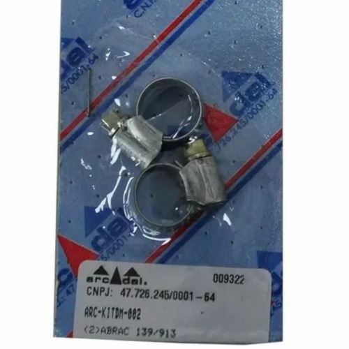 Abra�adeira a�o carbono 9 a 13 mm para mangueira 1/4