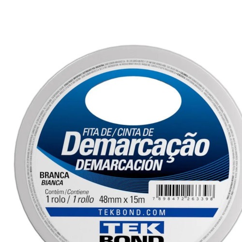 Fita adesiva para demarca��o 48 mm x 15 m 