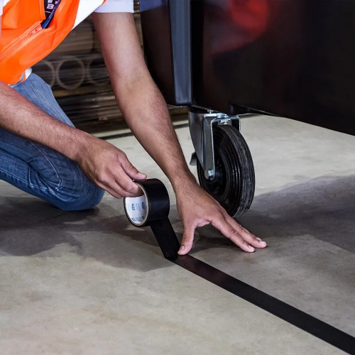 Fita adesiva para demarca��o 48 mm x 15 m 