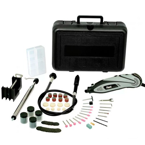 Micro ret�fica 130W com 199 acess�rios 21143 - RZ-MR130  220V