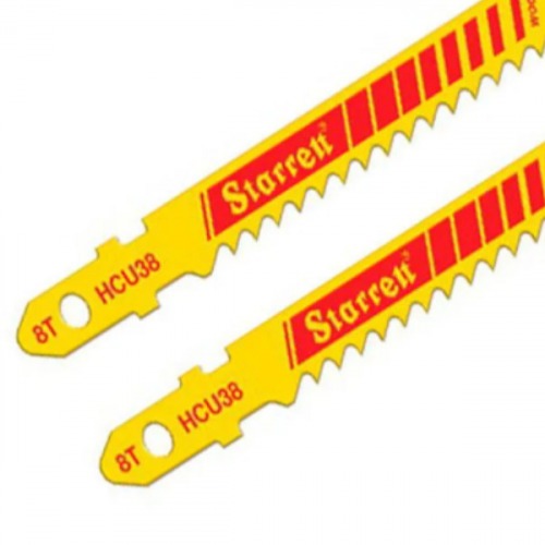L�mina serra tico tico 100 mm 8 dentes bimetal para madeira 2 pe�as - HCU38-2