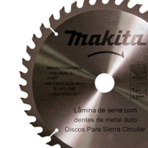 Disco de serra metal duro 165 x 20 mm com 40 dentes
