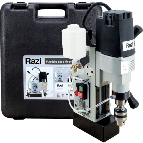 Furadeira com base magnética 900 watts rotação 650 rpm 14937 - RZ-FBM20M2 220V Furadeira com base magnética 900 watts rotação 650 rpm 14937 - RZ-FBM20M2 220V