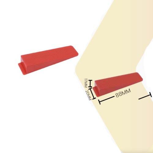 Cunha para nivelamento de revestimento e piso com 100 peças - BOM-5549 Cunha para nivelamento de revestimento e piso com 100 peças - BOM-5549