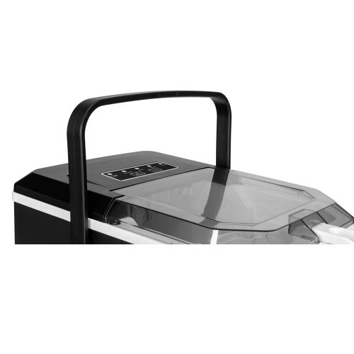 Maquina de gelo 12 Kg com sensor de cesta cheia preta - MG-01  110V