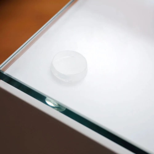 Protetor adesivo anti-impacto redondo 19,1 mm com 8 unidades