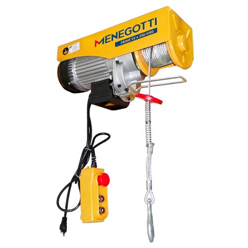 Guincho talha elétrica 300 / 600 kg elevação até 12 metros - Prime V2 110V Guincho talha elétrica 300 / 600 kg elevação até 12 metros - Prime V2 110V