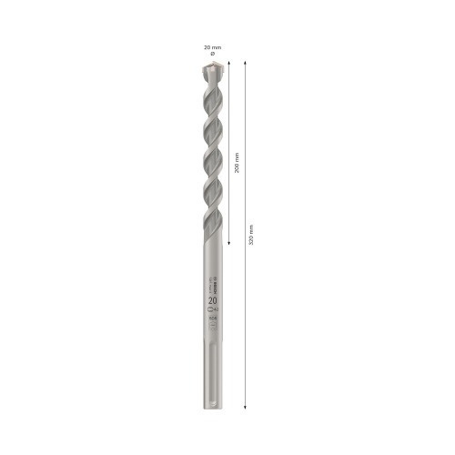 Broca de w�dea para concreto 20 x 200 x 320 mm SDS Max - MAX-4