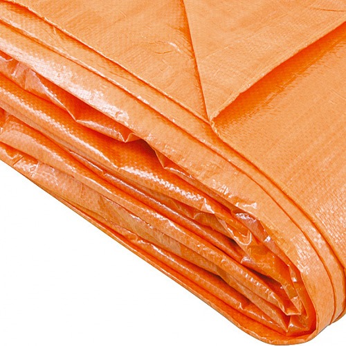 Lona de polietileno laranja 2 x 2 m