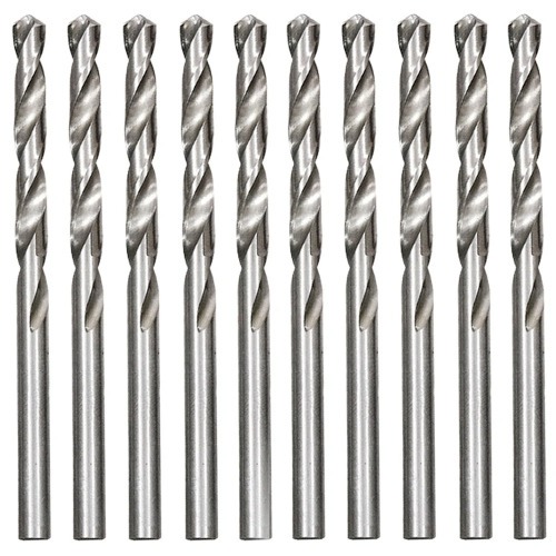 Broca de aço rápido para metal 6,0 mm DIN 338 com 10 peças - 715609 Broca de aço rápido para metal 6,0 mm DIN 338 com 10 peças - 715609