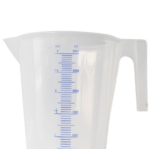 Jarra graduada 3L polipropileno Jarra graduada 3L polipropileno