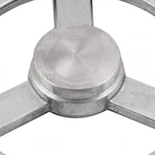 Polia de alumínio 1 canal perfil A 160 mm sem furo Polia de alumínio 1 canal perfil A 160 mm sem furo