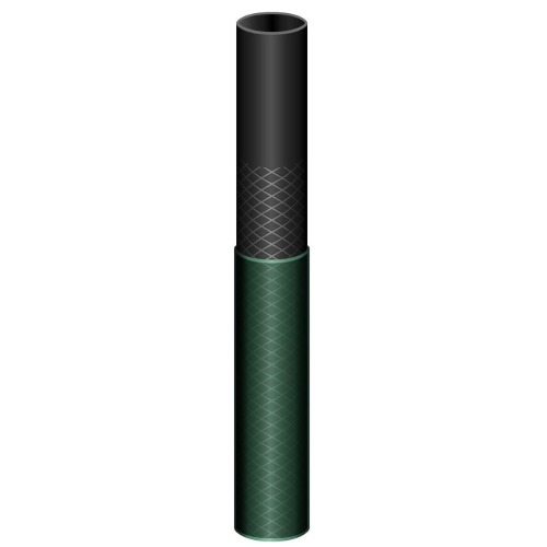 Mangueira para jardim 25 m com engates e suporte verde - 79322250