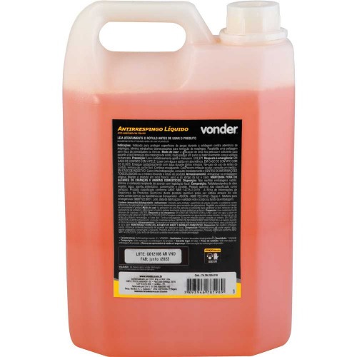 Antirrespingo líquido 5 litros Antirrespingo líquido 5 litros