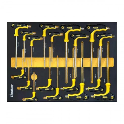 Carrinho para ferramentas com 7 gavetas e 258 ferramentas - Work Station