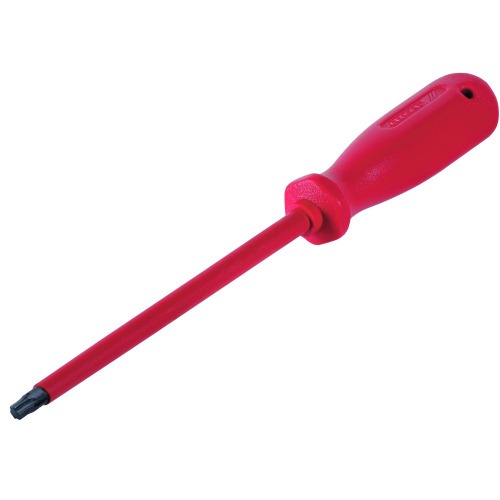 Chave hexalobular isolada T9 x 100 mm com cabo - 163 BTX NR