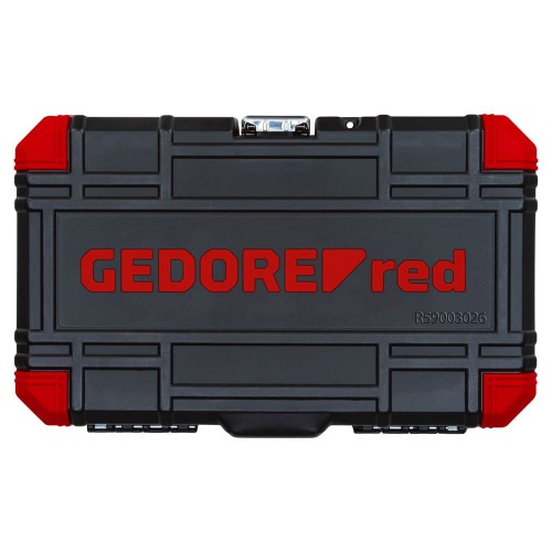 Jogo de soquete sextavado 6 a 24 mm encaixe 3/8