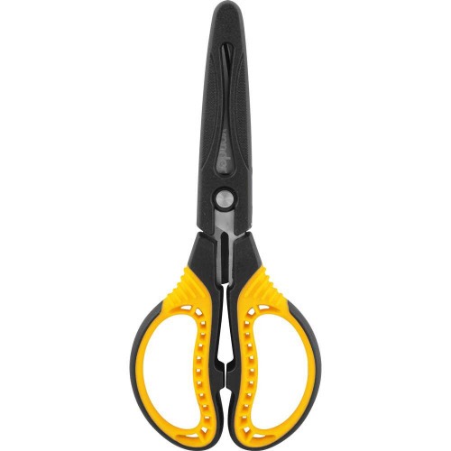 Tesoura de uso geral reta com cabo plástico emborrachado - TR 145 Tesoura de uso geral reta com cabo plástico emborrachado - TR 145