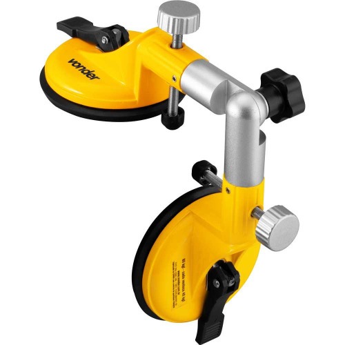 Ventosa dupla articulada em alum�nio