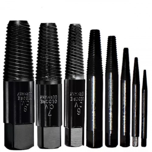 Jogo de extratores de parafusos 1 a 8 mm com 8 pe�as - 8551-88