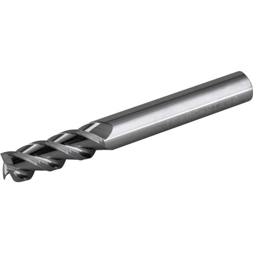 Fresa topo 6,0 mm com metal duro com 3 cortes