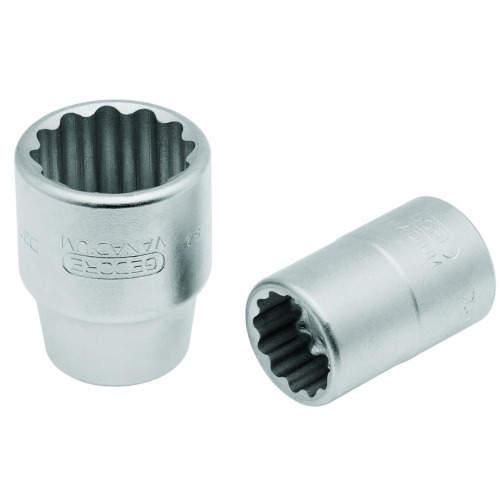 Soquete estriado 27 mm encaixe de 3/4 Soquete estriado 27 mm encaixe de 3/4