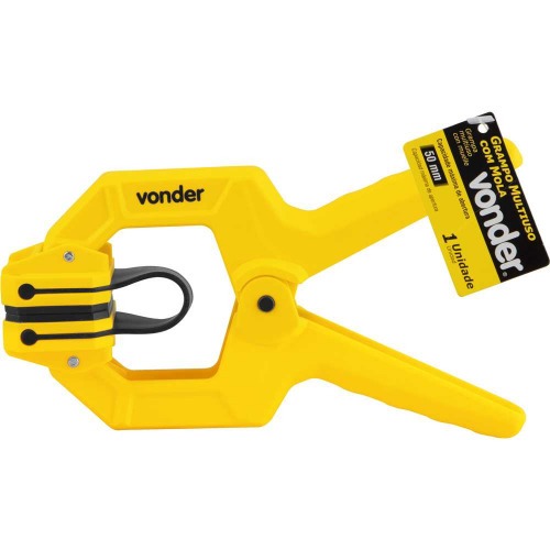 Grampo multi�so com mola e borracha flex�vel 50 mm