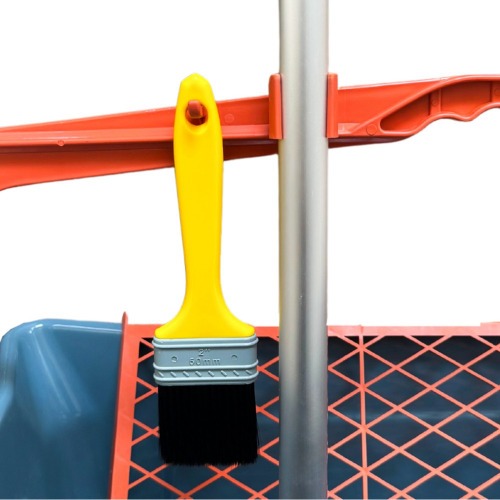 Ca�amba para pintura 25L com rodas cinza - 0.2833