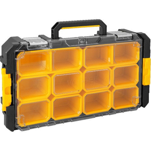 Organizador pl�stico com 12 compartimentos - OPV 700