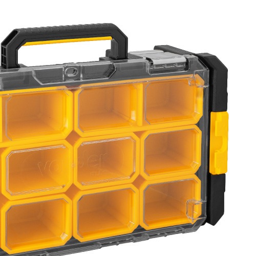 Organizador pl�stico com 12 compartimentos - OPV 700