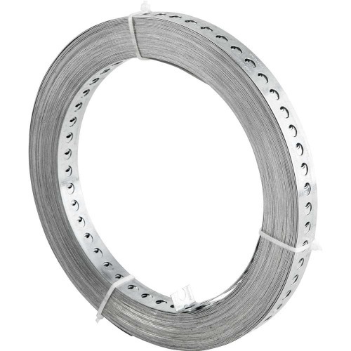 Fita de a�o carbono perfurada 19mm x 0,4mm x 30m