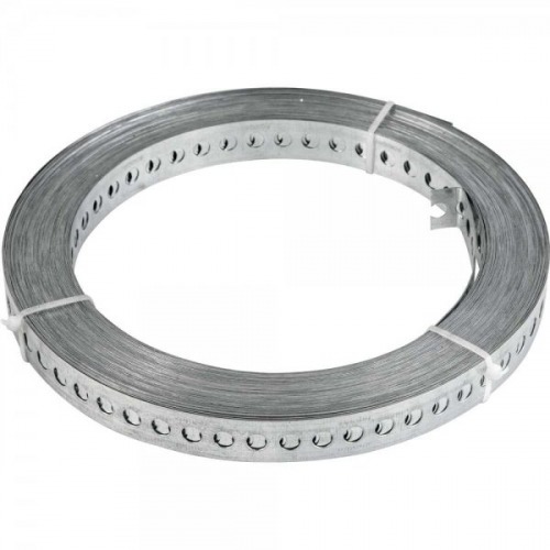 Fita de a�o carbono perfurada 19mm x 0,4mm x 30m