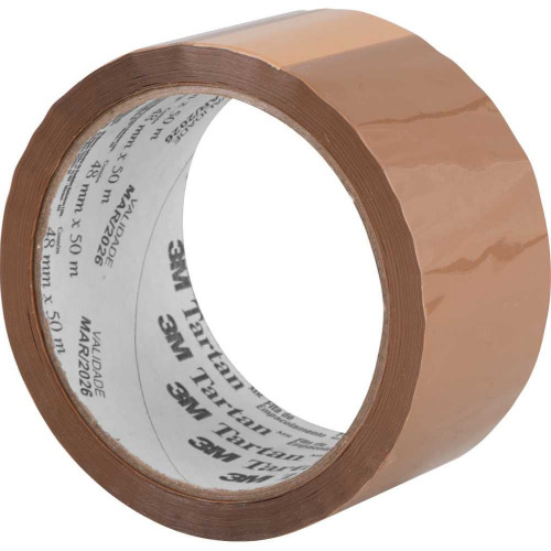 Fita adesiva 48 mm x 50 m marrom - HB004723407