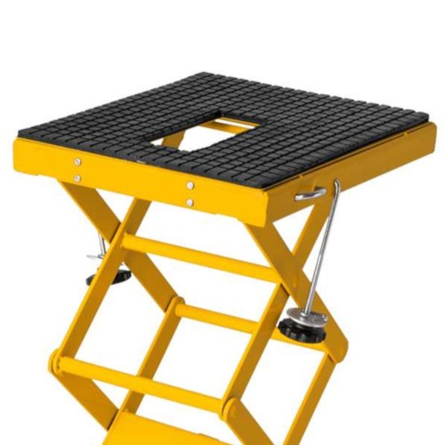 Elevador hidr�ulico para moto capacidade 130Kg