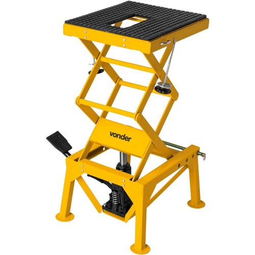 Elevador hidr�ulico para moto capacidade 130Kg